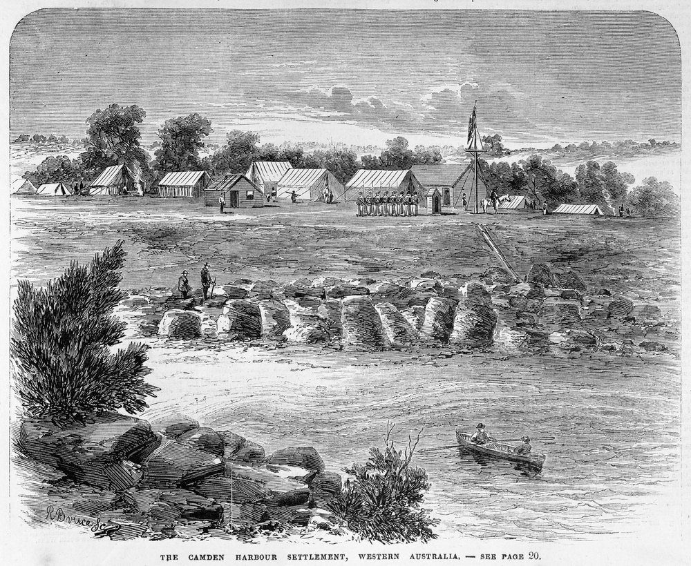 Government camp, Camden Harbour  